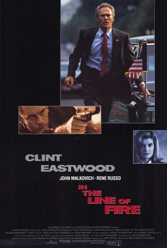 #MovieChallenge For ‘Opposites’ I rewatched Eastwood take on Malkovich ‘In the Line of Fire’.