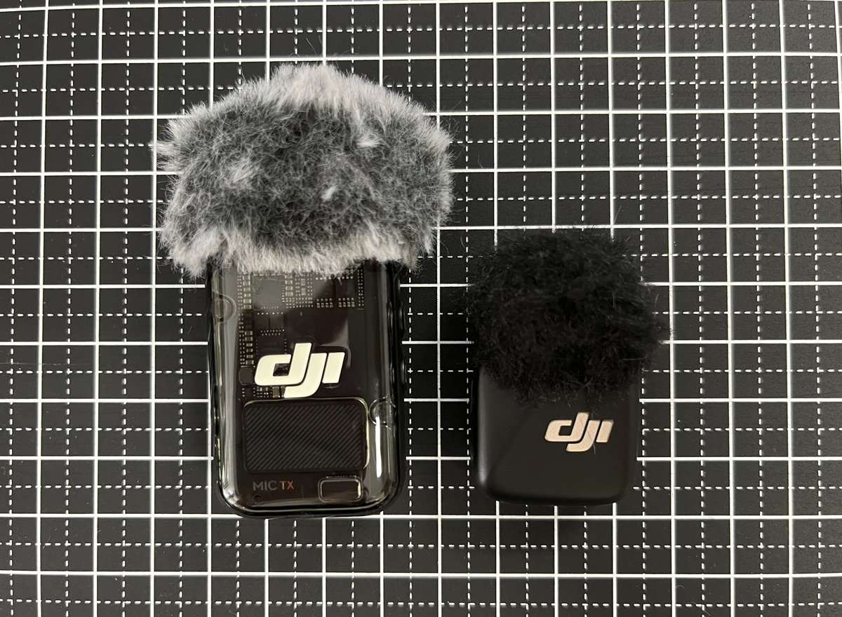 techan_21idiom1's tweet photo. 【夏休みじゃない宿題】
DJIワイヤレスマイク音質比較をしてみました🫡
Mic2とMic miniで収録した自分の声を比べてみて、個人的な感想ですがMic miniの方が声が聞き取りやすい👂
Mic2の方が高性能のはずなのに…

#ワイヤレスマイク
#DJI
#mic2
#micmini
#比較 https://t.co/hnMwLaYOLZ