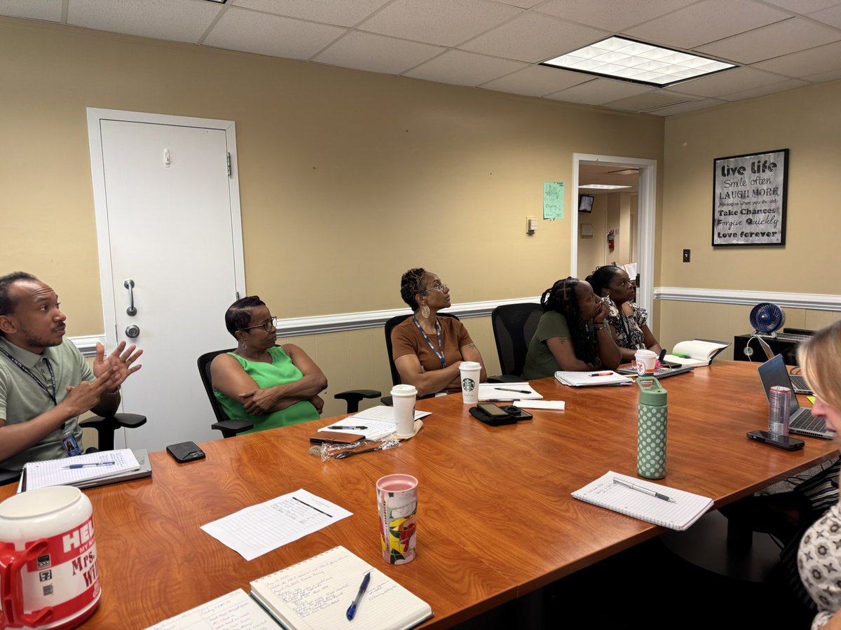 Today was a division PL day. The fiscal team of Federal Programs and Foundational Learning were in session. We are ready to serve by ensuring accurate and timely processing of instructional resources and services to support <a href="/HenricoSchools/">Henrico Schools</a> students and staff.