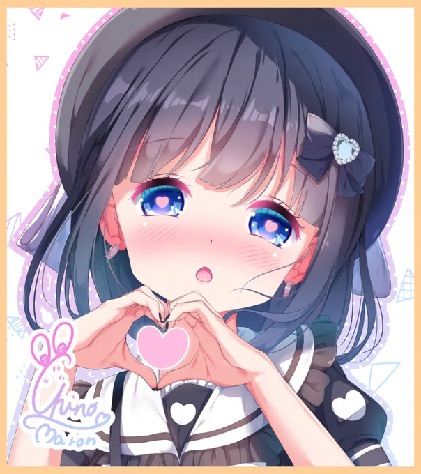 #新しいプロフィール画像 今回出す色紙のイラストにしました!