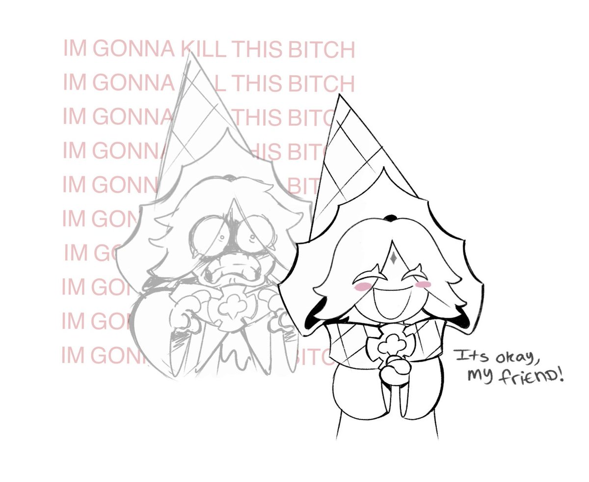 I only drew this as an excuse to draw Pv angry