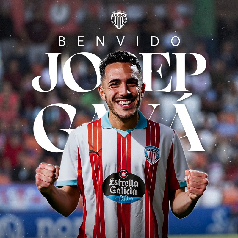 CDeportivoLugo's tweet photo. 📣 𝗢𝗙𝗜𝗖𝗜𝗔𝗟 | Josep Gayá, novo xogador do #CDLugo! 

🪓 Benvido á túa nova casa, Josep! 

#BenvidoGayá
#ForzaLugo