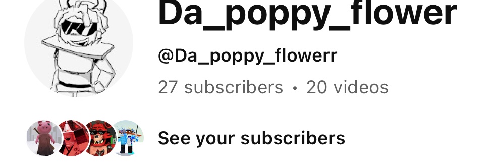 Well a  coupe weeks ago my main yt acc was band so wtf <a href="/TeamYouTube/">TeamYouTube</a> anyway this is my new acc youtube.com/@da_poppy_flow…