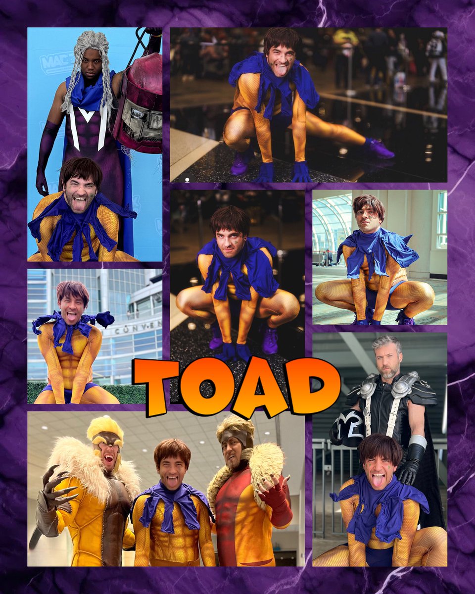 Warpath_Dylan (@warpath_dylan) on Twitter photo TOAD (my purple version) from over the years from various cons where I got pics with various people like @miltowncosplay <a href="/carrbrosprops/">Carr Brothers</a> <a href="/never5get/">Never5get</a> <a href="/colbymelvin/">Colby Melvin - 40% off New Subscribers</a> and various photogs @dtjaaaam <a href="/never5get/">Never5get</a> @taylor_thebookstaboy and <a href="/thatsjustwild/">Justin Wilder</a> … I love this silly cosplay of mine. TOAD (my purple version) from over the years from various cons where I got pics with various people like @miltowncosplay <a href="/carrbrosprops/">Carr Brothers</a> <a href="/never5get/">Never5get</a> <a href="/colbymelvin/">Colby Melvin - 40% off New Subscribers</a> and various photogs @dtjaaaam <a href="/never5get/">Never5get</a> @taylor_thebookstaboy and <a href="/thatsjustwild/">Justin Wilder</a> … I love this silly cosplay of mine.