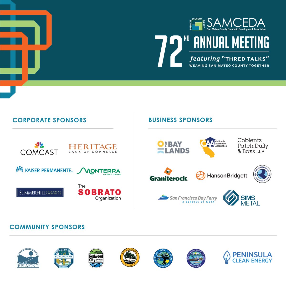 SAMCEDA's tweet image. Check out this year&apos;s #THREDTalks!

📣Read about the event recap
📺Watch all the dynamic &amp;amp; informative presentations
🗨️Thank you to all who attended &amp;amp; supported our event!

📰Read More:bit.ly/4lCiymY

---

#SAMCEDA #SanMateoCounty #BayArea