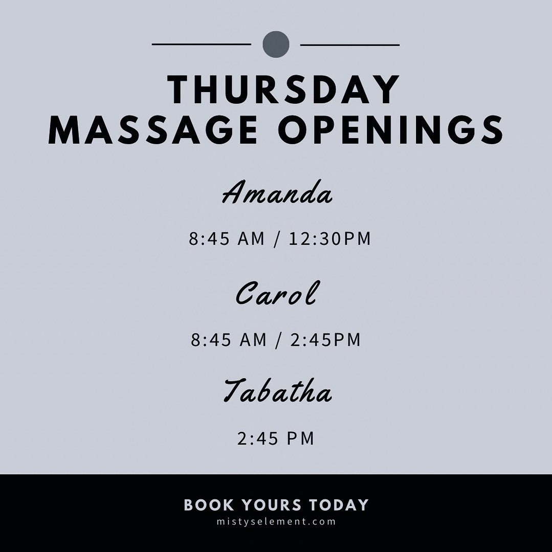 Call/text (912)224-0198 or simply book online at mistyselement.com

#stsimonsisland #stsimons #saintsimonsisland #saintsimons #mistyselementmassage