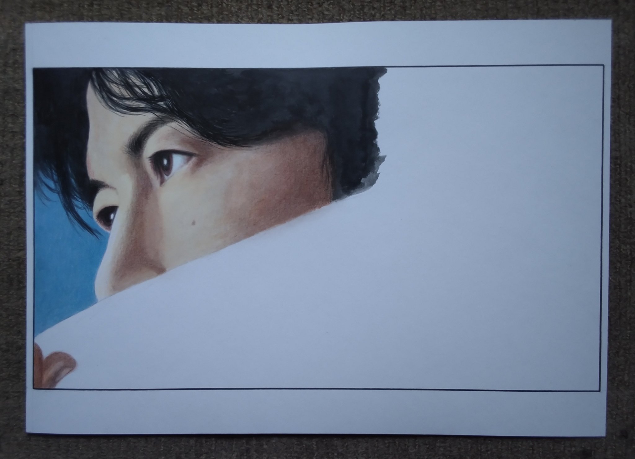 「真作」松井敏郎 「少女」人物画　油絵　絵画　油彩画　直筆サイン　F3号 真作」松井敏郎 「少女」人物画 油絵 絵画 油彩画 直筆サイン F3