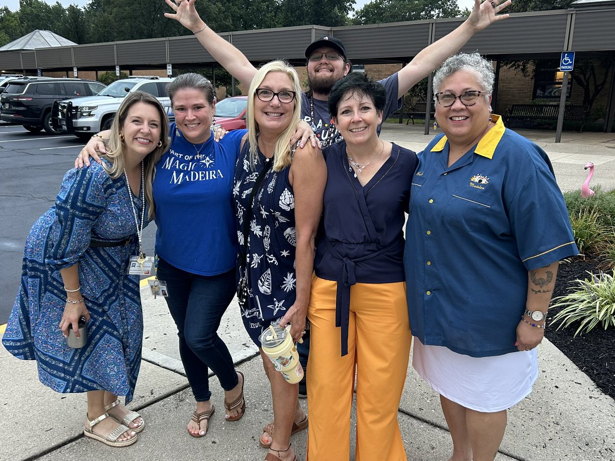 What a great first day at Madeira High School! Welcoming everyone back into the building was a wonderful reminder of what makes our school community so special.
#welcomeback #madeirastrong