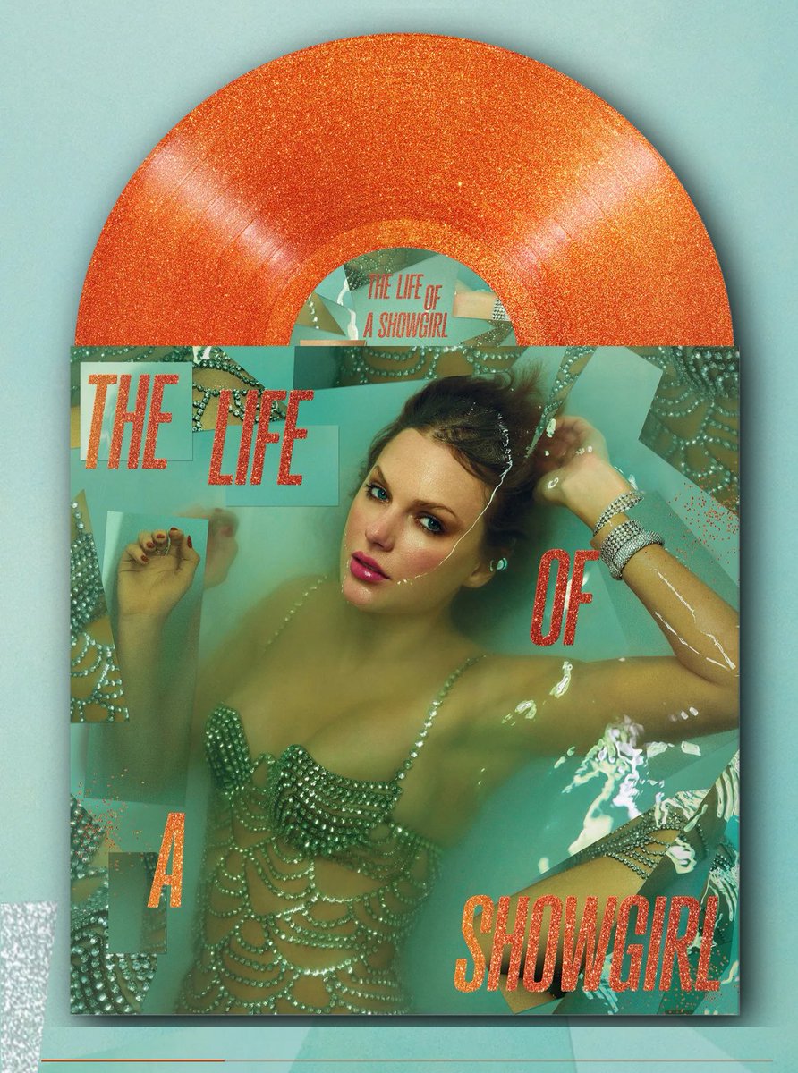 Taylor Swift 12th New Album Poster ② Taylor Swift has finally unveiled the cover of her 12th