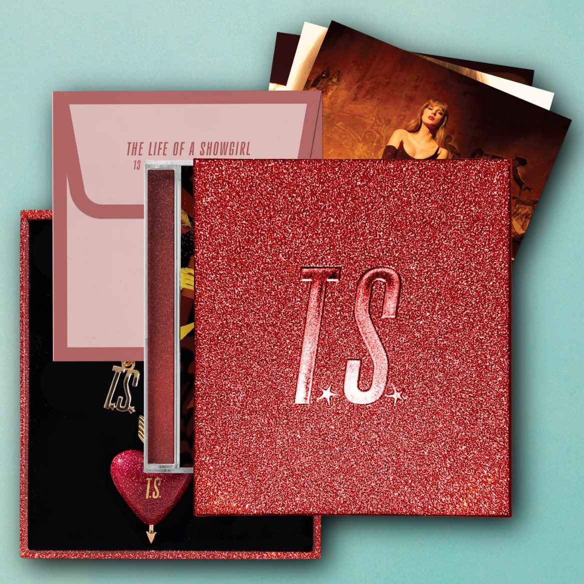 the life of a showgirl deluxe edition cds contain three square