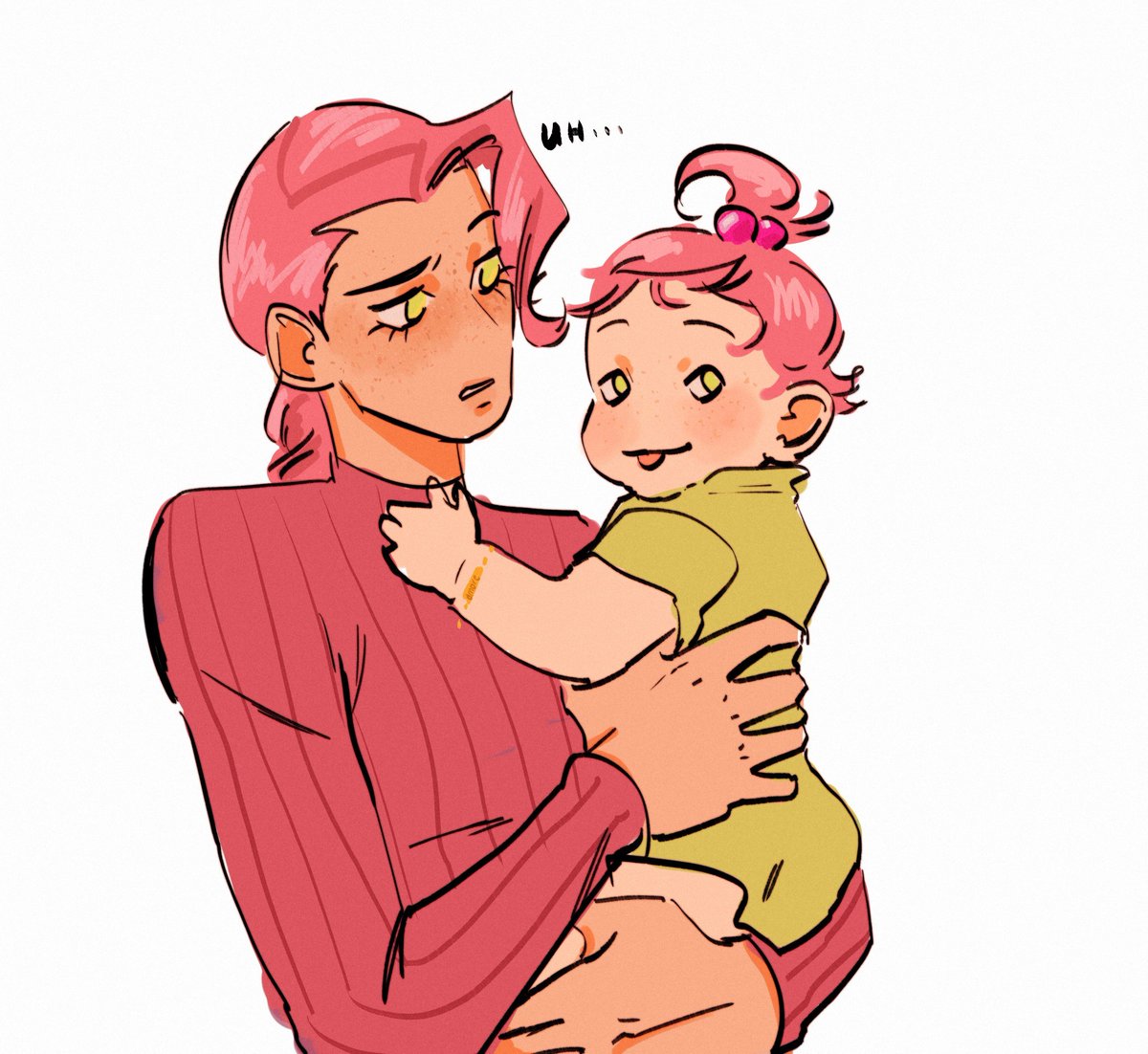 beybuniki's tweet photo. these are so bad #LORDHELPME but the concept of doppio being a good father for trish *explodes* https://t.co/2az2Md5HEF