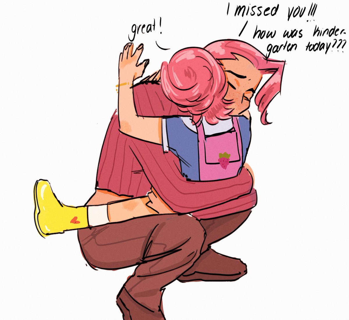 beybuniki's tweet photo. these are so bad #LORDHELPME but the concept of doppio being a good father for trish *explodes* https://t.co/2az2Md5HEF