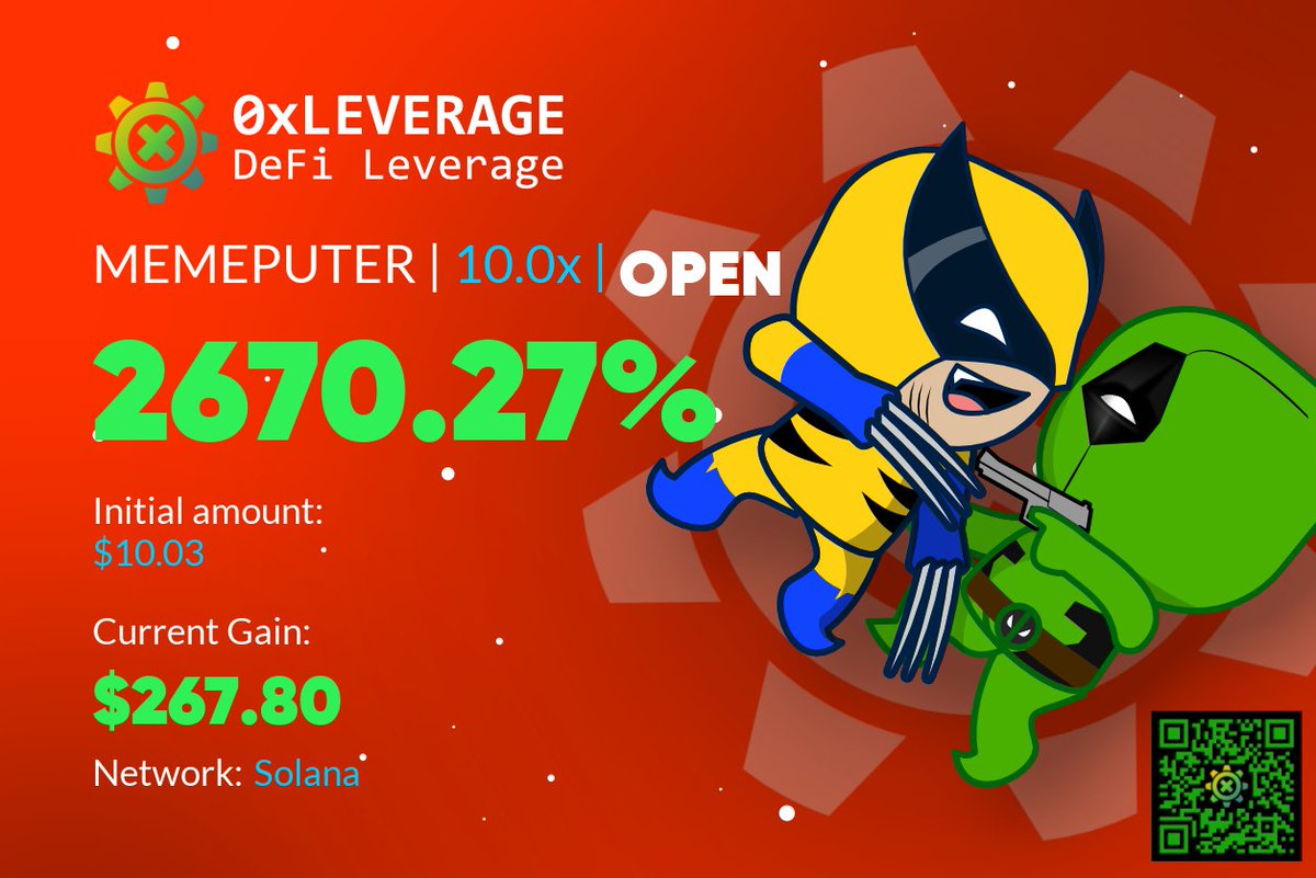 #0xL is ahead of the competition ! Capital efficiency meet degen meme coins  $Memeputer <a href="/memeputer/">memeputer</a>  .. 0xL has the only bot that can let you leverage micro caps in #DeFi with a based team and the best revenue share model PERIOD ! Only up from here ⛓️🌊