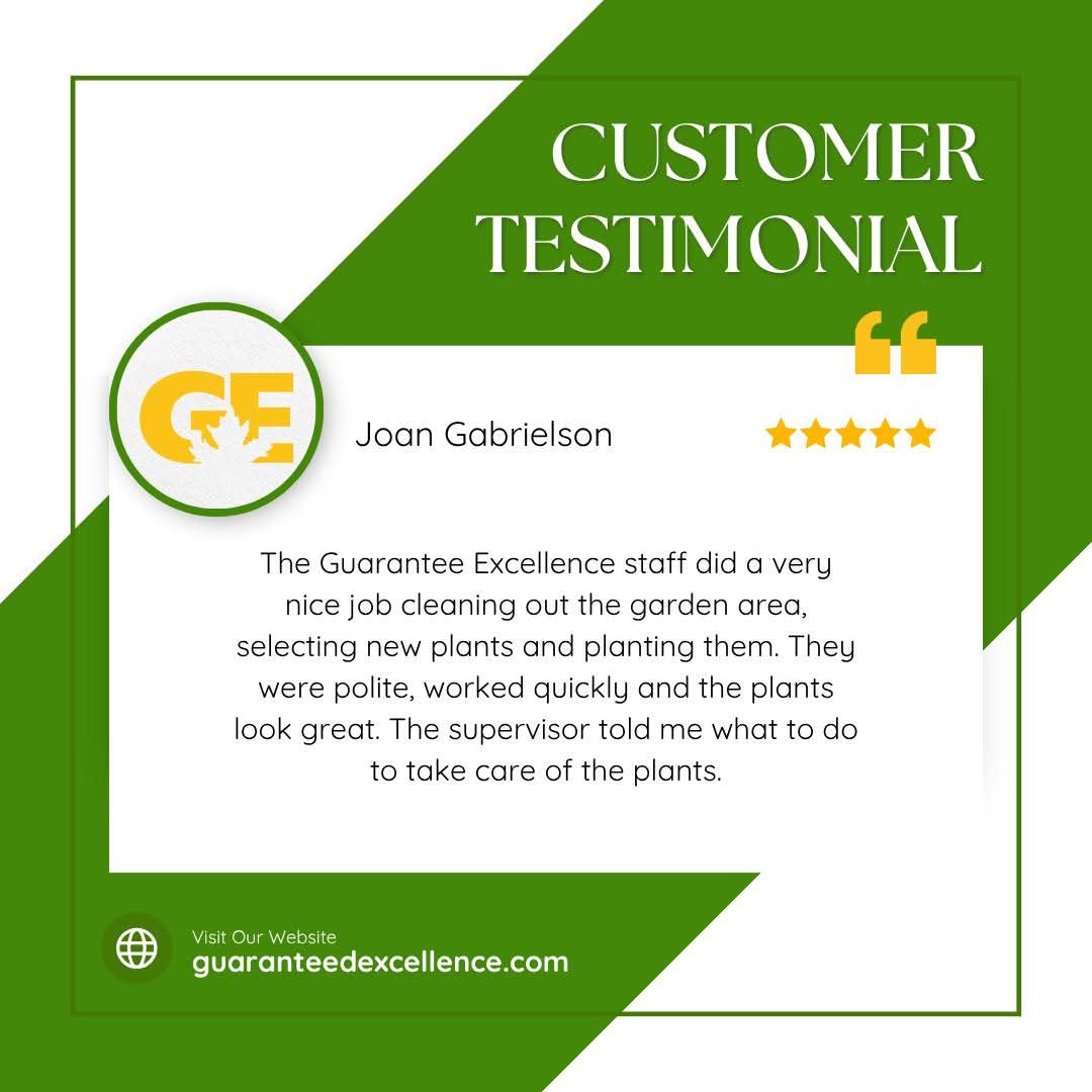 GuaranteedExcel's tweet photo. 🌿 Customer Testimonial 🌿
⭐️⭐️⭐️⭐️⭐️

💚 From planning to planting, we make your garden shine.
📍 See more of our work: https://t.co/RJveZKGYTr https://t.co/EAT5J8ZCRq