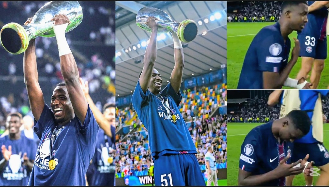 FELICITACIONES <a href="/PSG_espanol/">Paris Saint-Germain</a> 

El <a href="/PSG_espanol/">Paris Saint-Germain</a> derrotó al <a href="/Spurs_ES/">Tottenham Hotspur</a> y consiguió otro título europeo, junto con nuestro tricolor Willian Pacho 😍

#PSGTOT #SuperCup #Ecuador