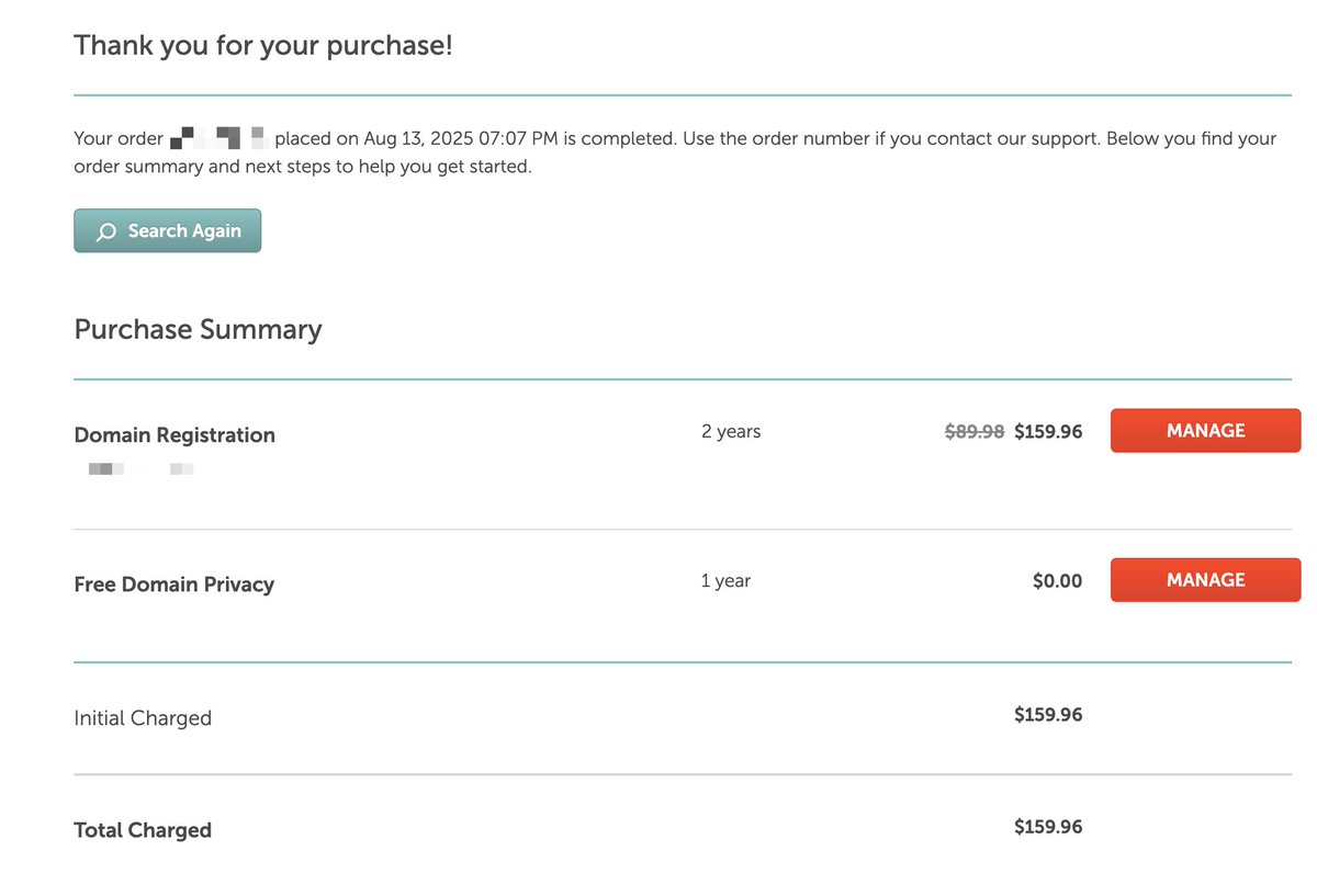 Just bought a domain before starting the project for the first time, and it wasn't cheap! 

Good financial incentive, or a waste of money? Only time will tell