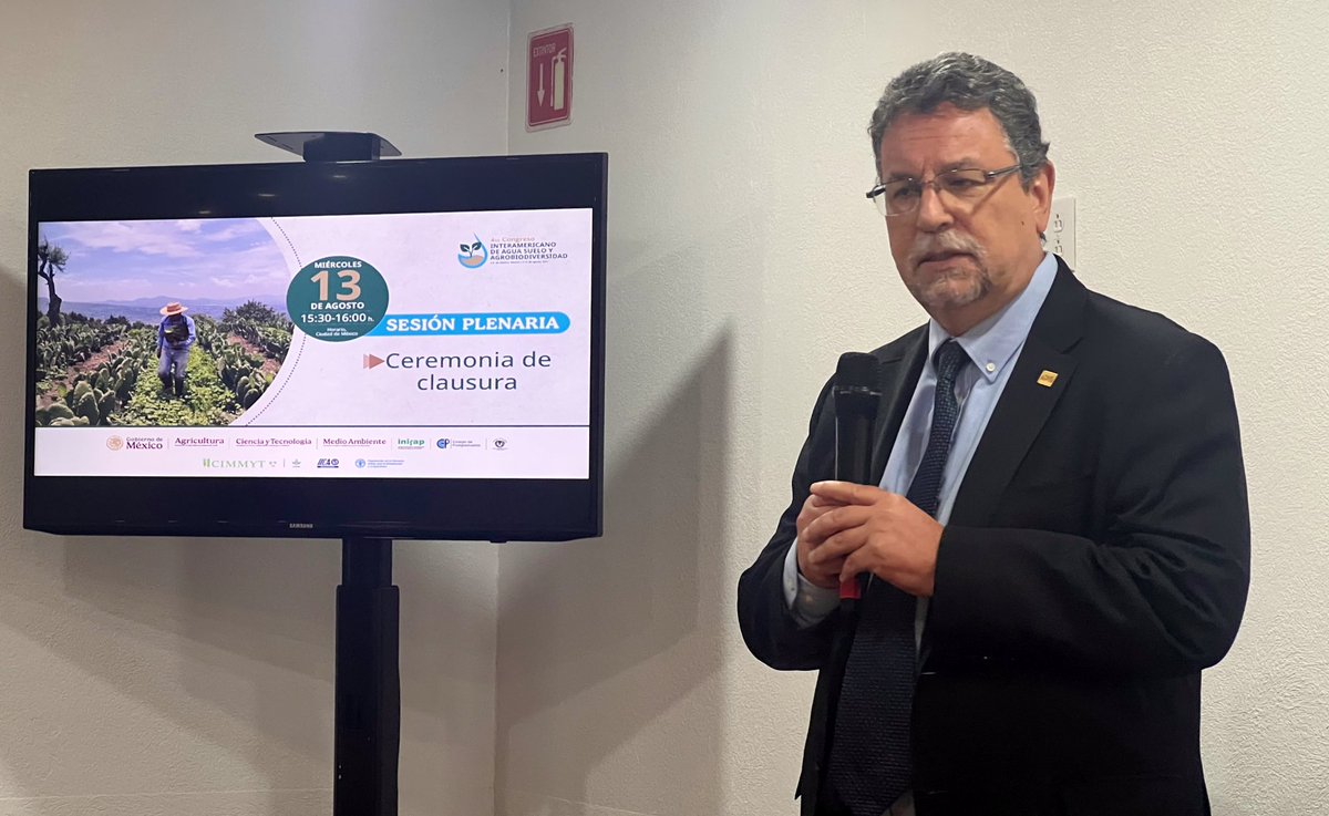 inifap's tweet image. 1/3
🌎💧🌱 ¡Gracias por acompañarnos en el #CIASA2025!

Un espacio que abrió la conversación a productores, pueblos indígenas y países socios, reconociendo que el #agua, el #suelo y la #agrobiodiversidad son clave para garantizar el futuro agroalimentario.