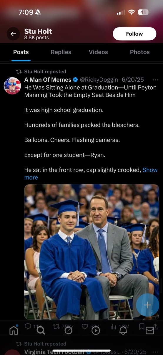 HeismanKyron's tweet photo. Our special teams coordinator thinking a fake story with an AI image being real describes our special teams performance perfectly https://t.co/iSKGXDhO1K
