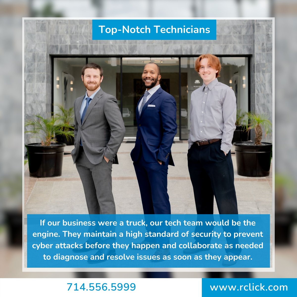 RightClickInc's tweet image. Shoutout to our super Right Click squads! From ticket takeoff to tech solutions, your dedication powers every success. 

#RightClickSquads #cybersecurity #ITMSP #Irvine