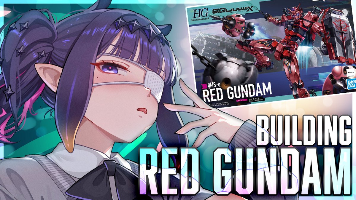 🐙NEXT STREAM🐙

".....AKAI GUNDAM?!"
Going to be building the HG 1/144 Red Gundam!!!.....wish me luck 'cause it's been 5 billion years since I last built one...

▶️youtube.com/live/N3E67SUKq…

#TAKOTIME