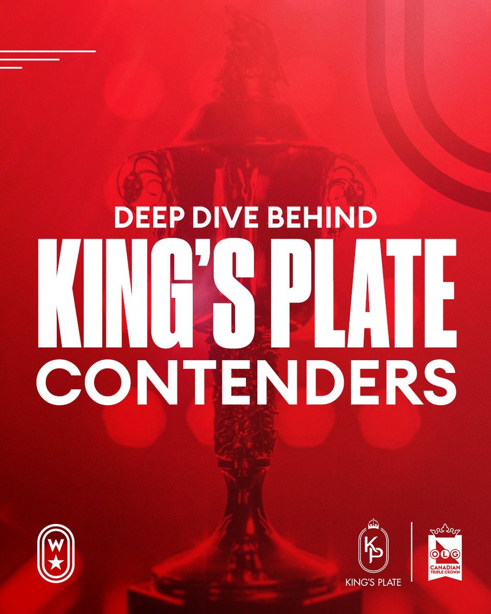Not sure who to bet on ahead of the King's Plate?

Take a deep dive into the numbers behind every contender's most recent race at Woodbine this season ahead of #KP25. Truly the fastest athletes on earth. 💰 🤯

A thread ⤵️