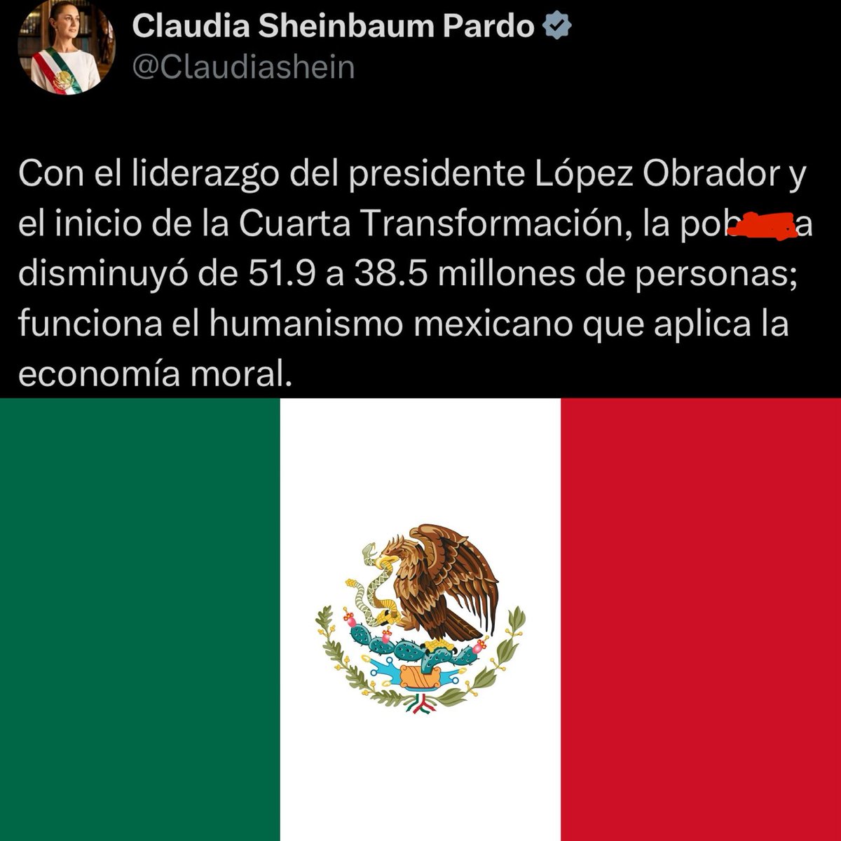 Ya es completamente oficial, en México, la pobr?$%€eza disminuyó de 51.9 a 38.5 millones de personas.