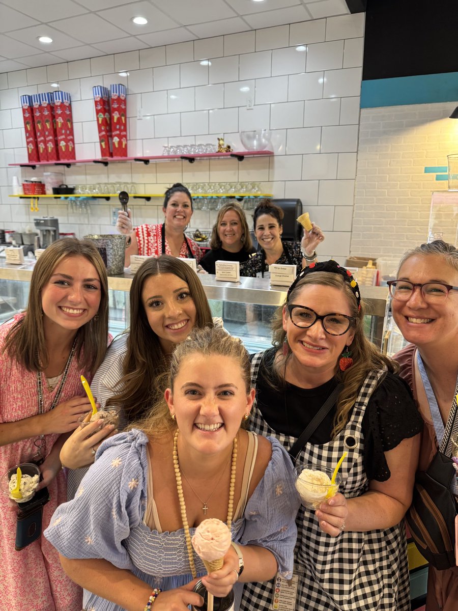 We had a fantastic day made “sweeter” with a little ice cream! Thank you <a href="/canSTEM/">Cannon Cubs</a> for coming out to Beth Marie’s Ice Cream in Downtown Grapevine! I had a blast scooping! ☮️❤️🐻