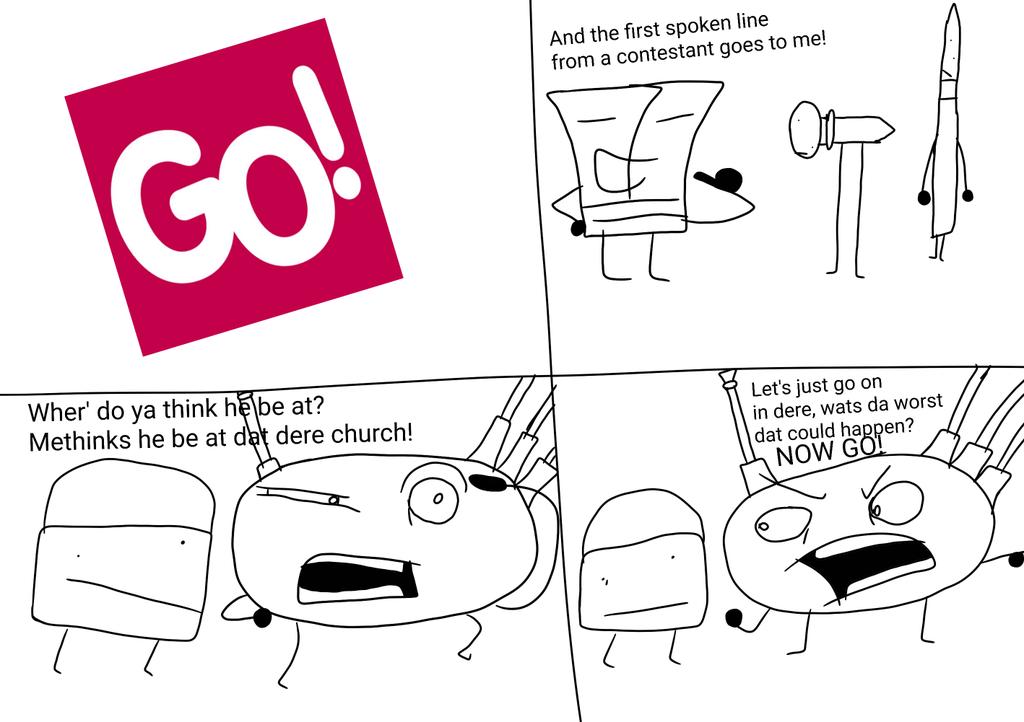 Jacob2eRegiment's tweet photo. Hi guys so uh the Copenhagenly object show is dead

I lost interest in it tbh :/ sorry.

If it makes you all feel better here's what i had of episode 6 or whatever i dunno. Theres also one more panel in the replies

Very sorry. https://t.co/R9NKBiLCL7