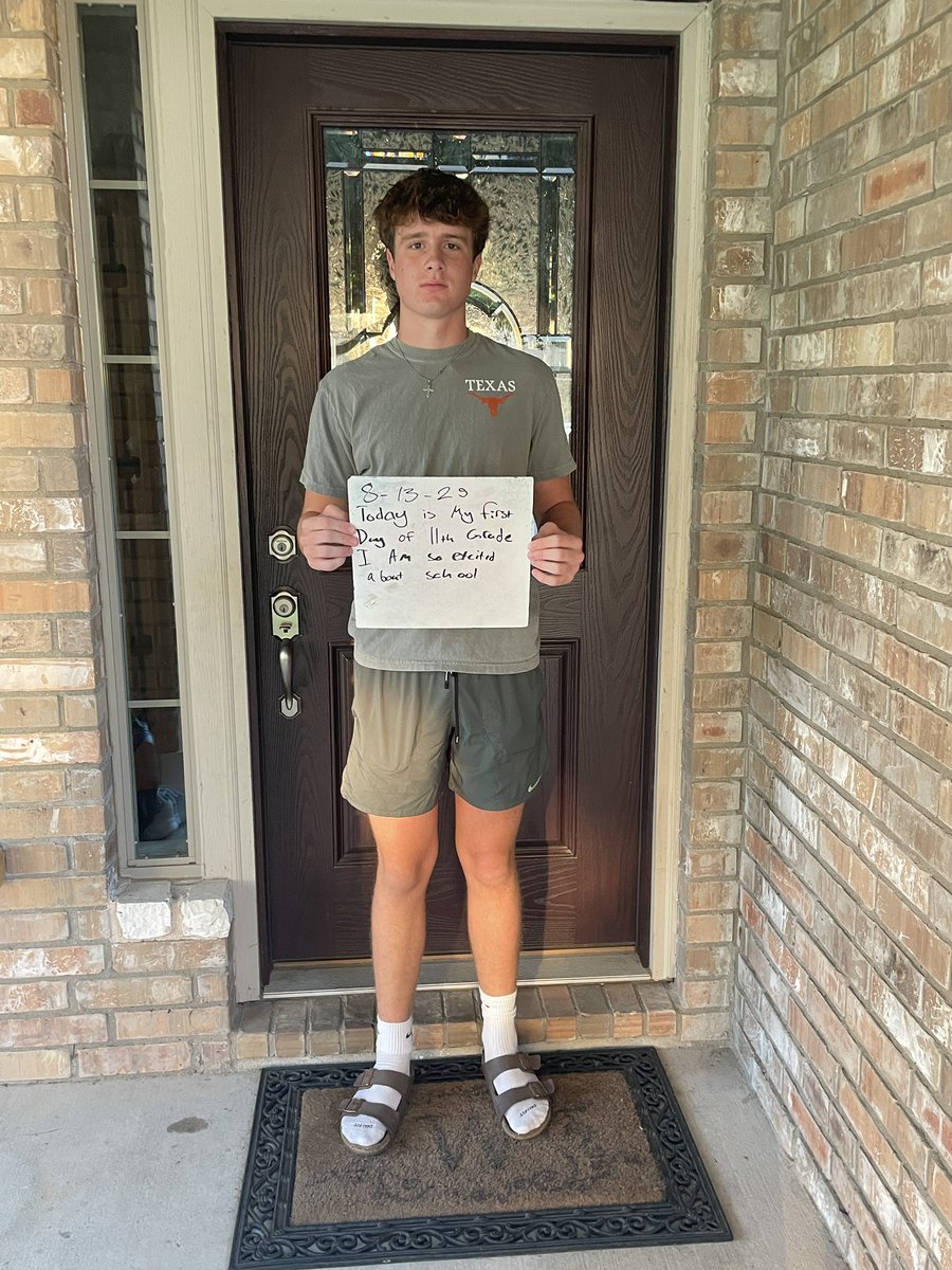 Natalie Wieland (@wieland_natalie) on Twitter photo 1st day of 8th & 11th! Excited to hear about it-yet I wait as old is still at football & young is playing games w/buds bc he was in withdrawal all day🤣
I know they'll have great yr as they're in great hands!
Wishing the best to their Ts & coaches
<a href="/HenryHawksLISD/">Henry Middle School</a> <a href="/VistaRidgeHS/">Vista Ridge H.S.</a> 1st day of 8th & 11th! Excited to hear about it-yet I wait as old is still at football & young is playing games w/buds bc he was in withdrawal all day🤣
I know they'll have great yr as they're in great hands!
Wishing the best to their Ts & coaches
<a href="/HenryHawksLISD/">Henry Middle School</a> <a href="/VistaRidgeHS/">Vista Ridge H.S.</a>