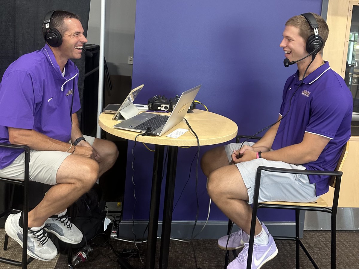 Dave Riggert (@daveriggert) on Twitter photo I caught up with James Madison QB Camden Coleman at media day on Wednesday.
Coleman is in his first year with the Dukes after transferring from Richmond.
🔊 bit.ly/3HAj5Yr
<a href="/JMUFootball/">JMU Football</a> | <a href="/CamColemanQB/">Camden Coleman</a> I caught up with James Madison QB Camden Coleman at media day on Wednesday.
Coleman is in his first year with the Dukes after transferring from Richmond.
🔊 bit.ly/3HAj5Yr
<a href="/JMUFootball/">JMU Football</a> | <a href="/CamColemanQB/">Camden Coleman</a>