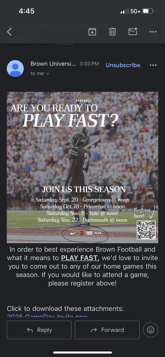 Ben Bufffum (LT/DT 6’3 285 2027) (@ben_buffum71) on Twitter photo Thank you <a href="/BrownU_Football/">Brown Bears Football</a> for the game day invite really excited about this oppurtunity!
<a href="/BrownHCPerry/">James Perry '00</a> <a href="/247recruiting/">247Sports Recruiting</a> <a href="/247Sports/">247Sports</a> <a href="/PrepRedzoneSC/">Prep Redzone South Carolina</a> <a href="/iguerin/">Ian Guerin</a> <a href="/CoachAlexDevine/">Alex Devine</a> <a href="/AShep79/">Austin Shepherd</a> <a href="/JeffNorrid1/">Jeff Norrid</a> <a href="/NPCoachJeff/">Jeff@nationalpreps.com</a> <a href="/rogerpedroni16/">Roger Pedroni</a> <a href="/CoachTeasley/">Lonnie Teasley</a> Thank you <a href="/BrownU_Football/">Brown Bears Football</a> for the game day invite really excited about this oppurtunity!
<a href="/BrownHCPerry/">James Perry '00</a> <a href="/247recruiting/">247Sports Recruiting</a> <a href="/247Sports/">247Sports</a> <a href="/PrepRedzoneSC/">Prep Redzone South Carolina</a> <a href="/iguerin/">Ian Guerin</a> <a href="/CoachAlexDevine/">Alex Devine</a> <a href="/AShep79/">Austin Shepherd</a> <a href="/JeffNorrid1/">Jeff Norrid</a> <a href="/NPCoachJeff/">Jeff@nationalpreps.com</a> <a href="/rogerpedroni16/">Roger Pedroni</a> <a href="/CoachTeasley/">Lonnie Teasley</a>