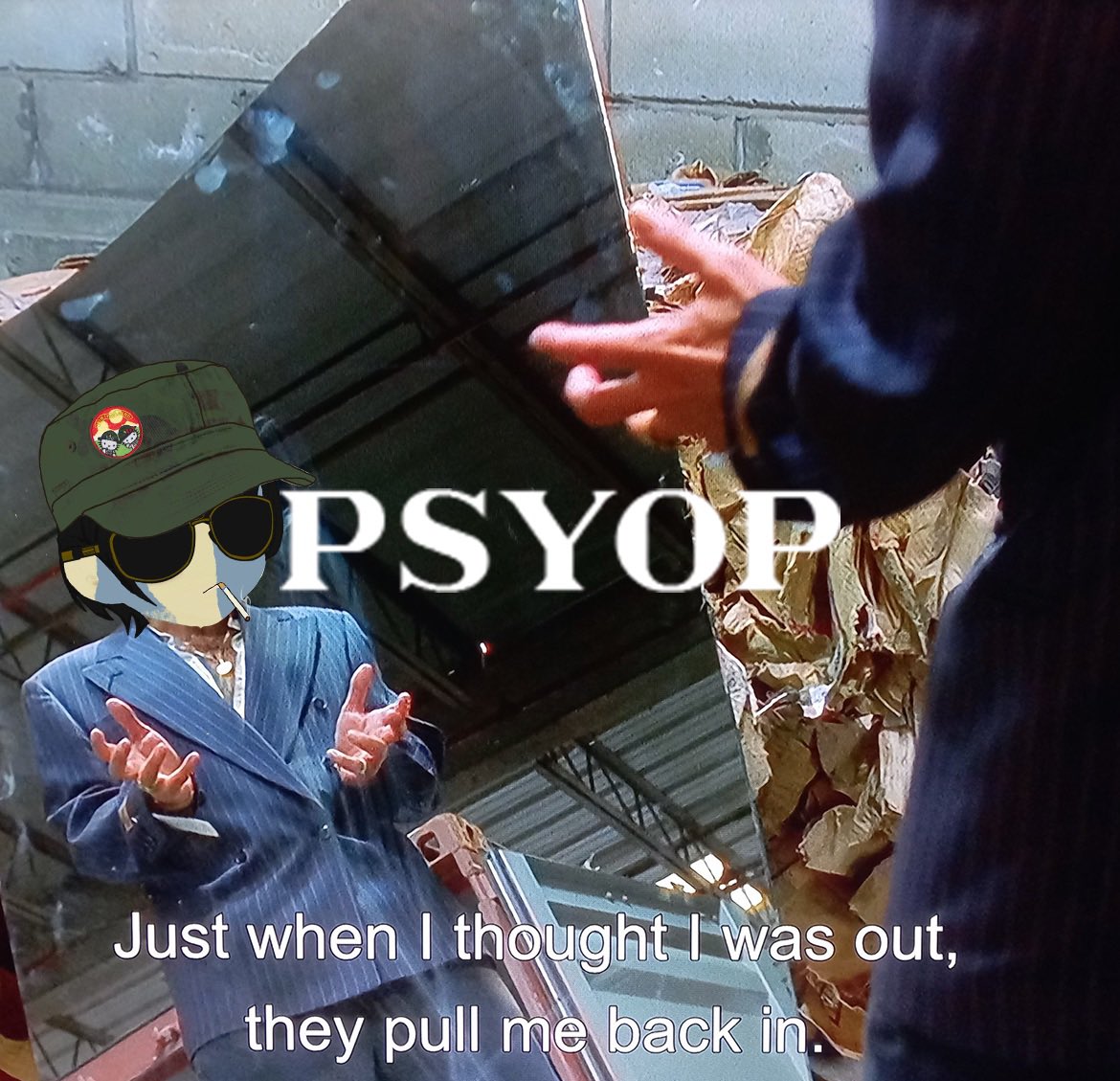psyopscout's tweet photo. This is your sign 

it’s all a $PSYOP https://t.co/MYonWluJwp
