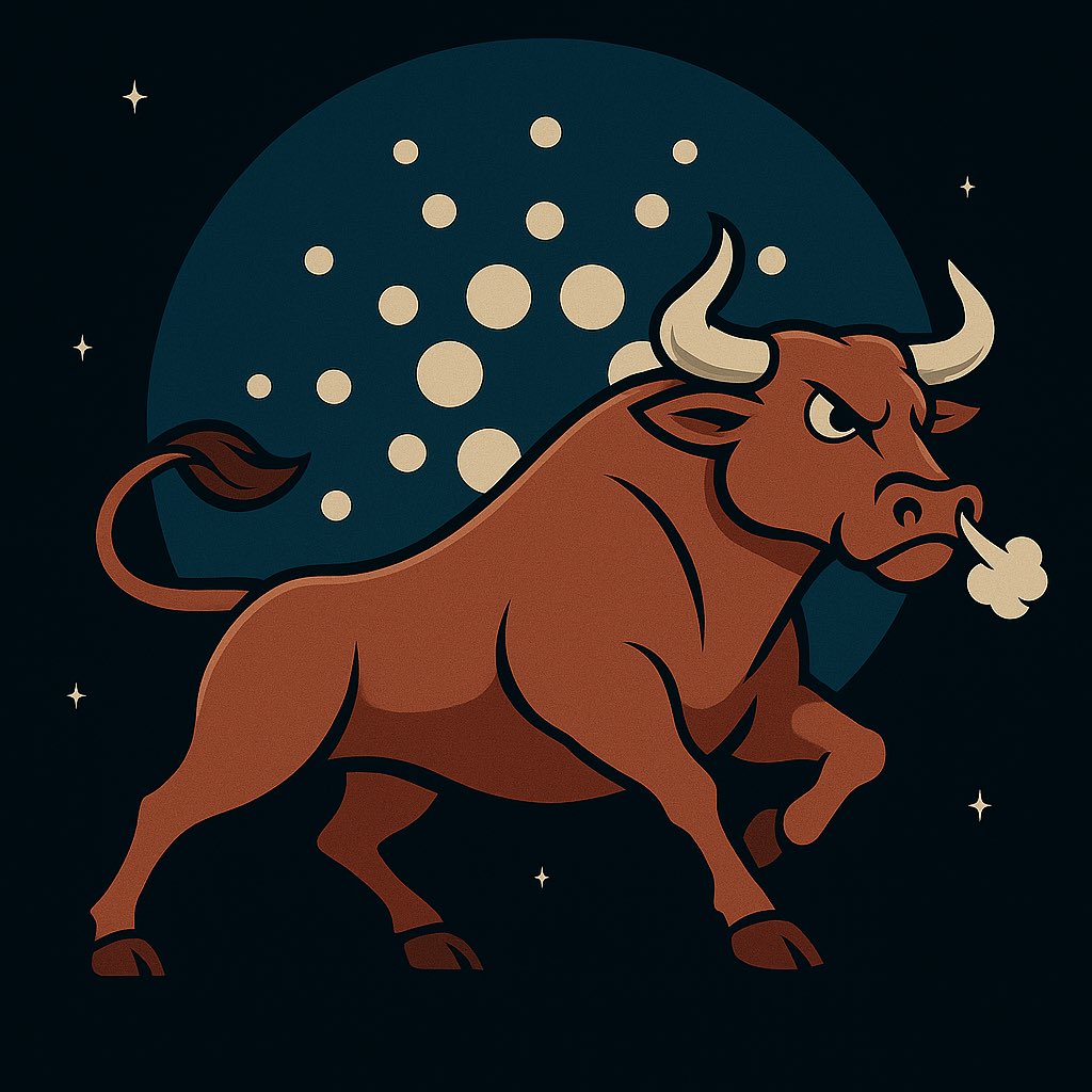 The Cardano bull run is coming…
0.91 $ADA