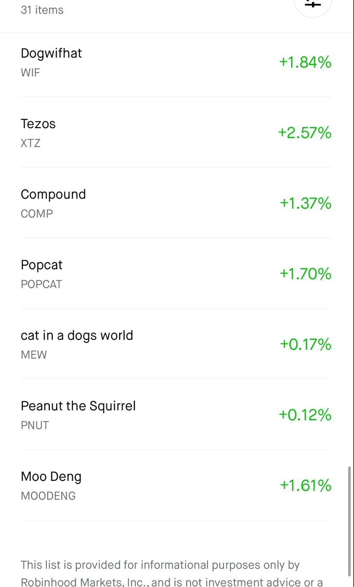 Looking at some of the tokens listed on <a href="/RobinhoodApp/">Robinhood</a> and it’s an absolute joke that $ALGO isn’t listed. A RWA token with a real team and builders behind it while complete shitcoins are readily available