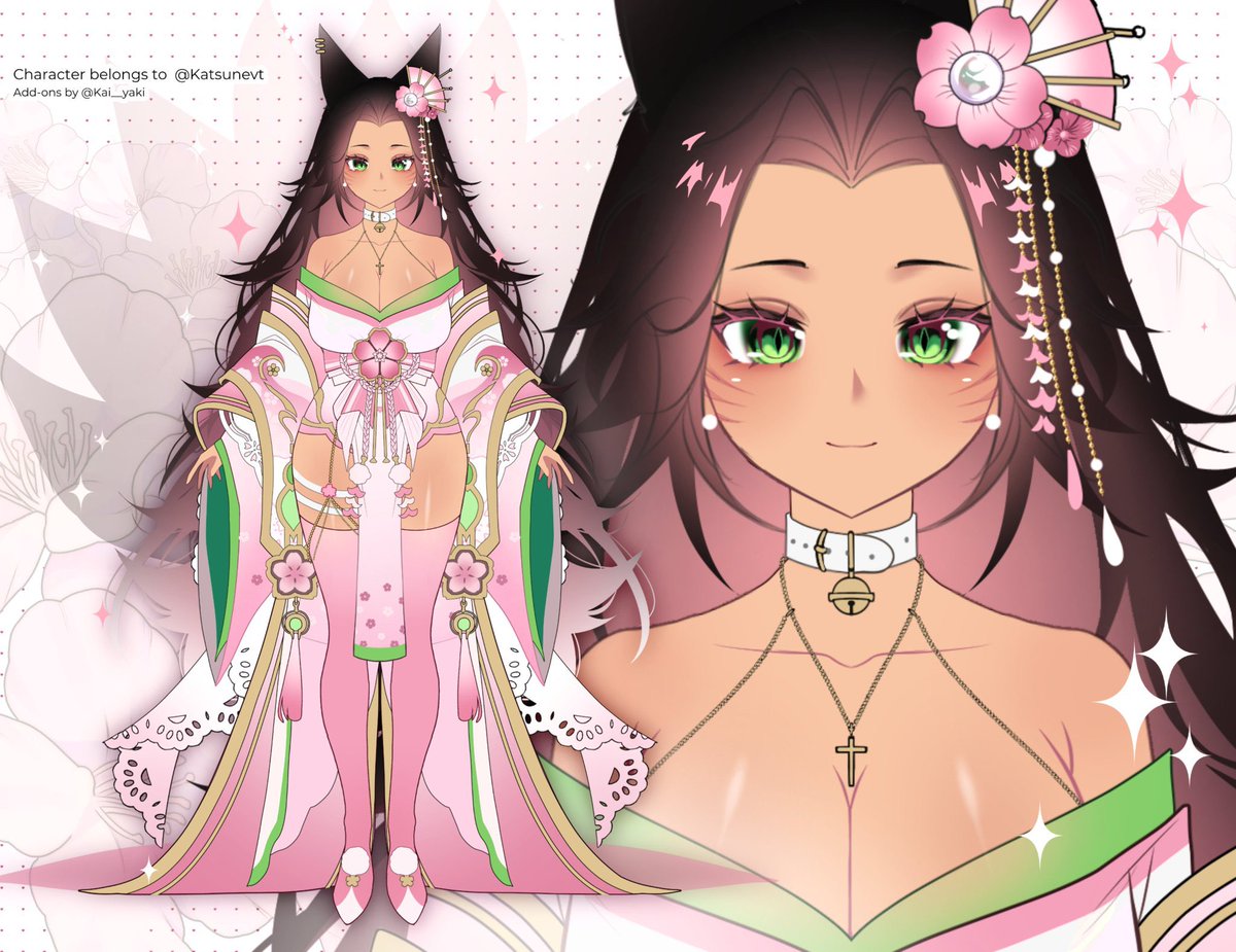 Katsune 🌸 🐾🍀 Kitsune Vtuber 🦊 tweet media