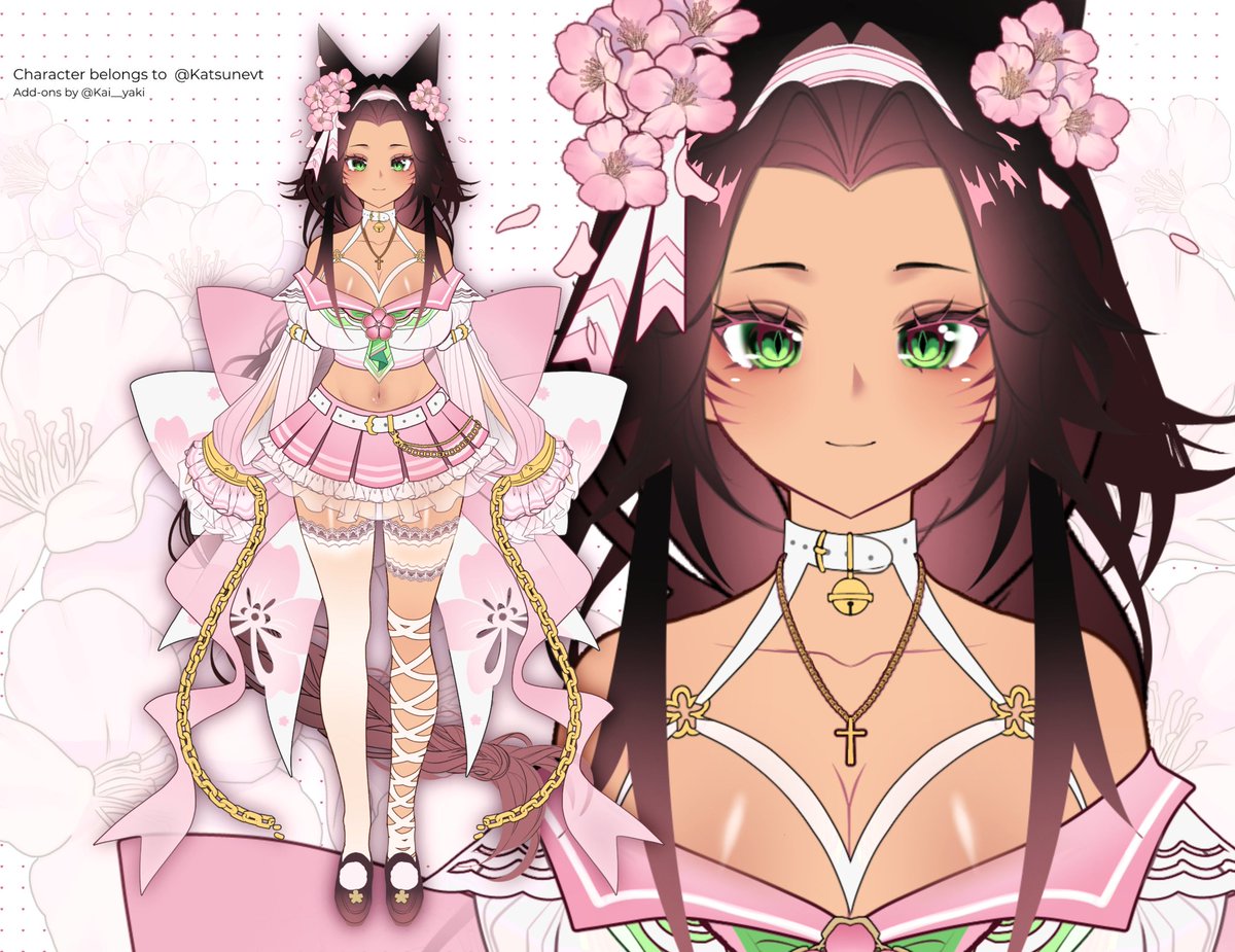 Katsune 🌸 🐾🍀 Kitsune Vtuber 🦊 tweet media