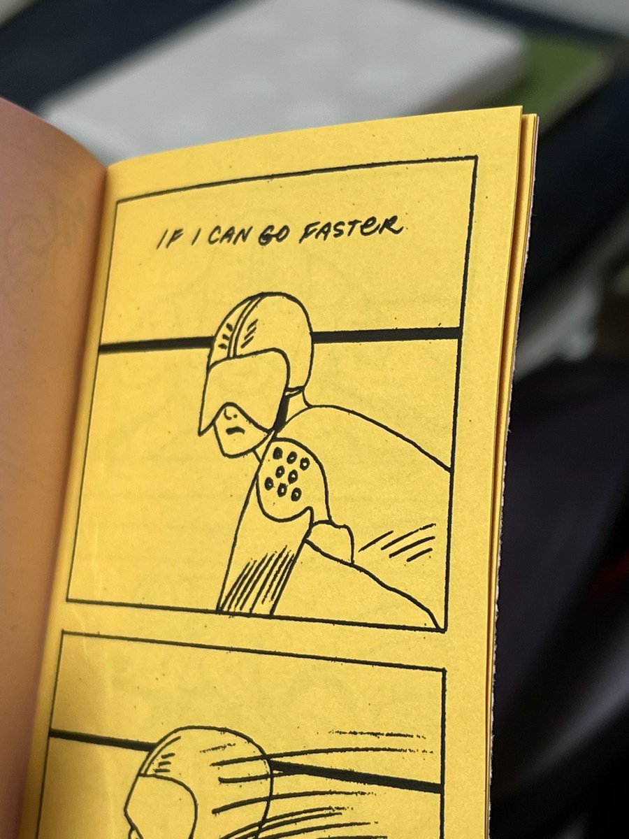 🏁 TIME TRIAL 🏁

A poem about cycling
12 pages
4.25 x 2.5
Hand stamped xerox
Edition of 300
$8 ppd worldwide

333cf.org

*Ive been out of town since June - if you’ve been waiting on an order it’s coming soon!