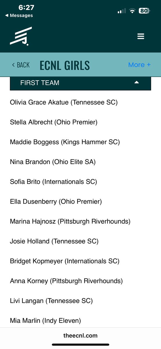 So proud of <a href="/LiviLangan/">Livi Langan</a> <a href="/OGakatue21/">Olivia-Grace Akatue</a> and I for making first team‼️