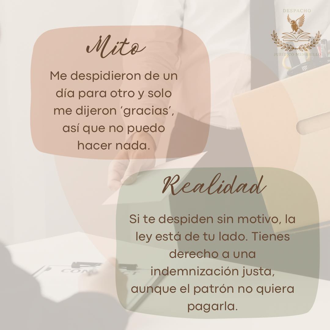 DesJurMembrillo's tweet photo. 📷 Te despidieron y no sabes qué hacer?
📷 La ley está de tu lado, que esperas para reclamar lo que te corresponde
📷 Escríbenos y uno de nuestros abogados te ayudará en tu proceso
#asesoria #abogado #despidoinjustificado #ley https://t.co/PQns9eFuX3
