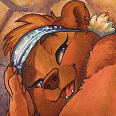 A big girl's honest reaction 
when smaller males try to 'claim' her: 

🐻kalahari🐻
🐻#Yiff🐻