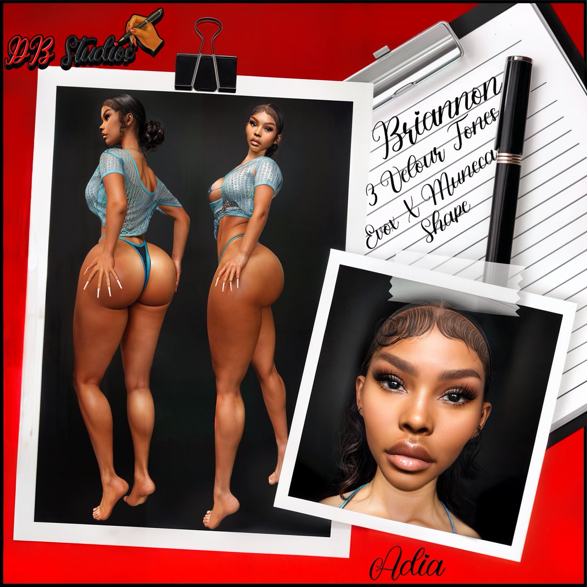 slutdop3out's tweet photo. New Skins available on Marketplace 😩🙌🏾
Try Demo before purchasing and yes shape is included or sold separately!
https://t.co/wVNyaNaT7a
.
.
.
#sl #secondlife #metaverse #Secondlifecreator https://t.co/qVJUZJcBRT