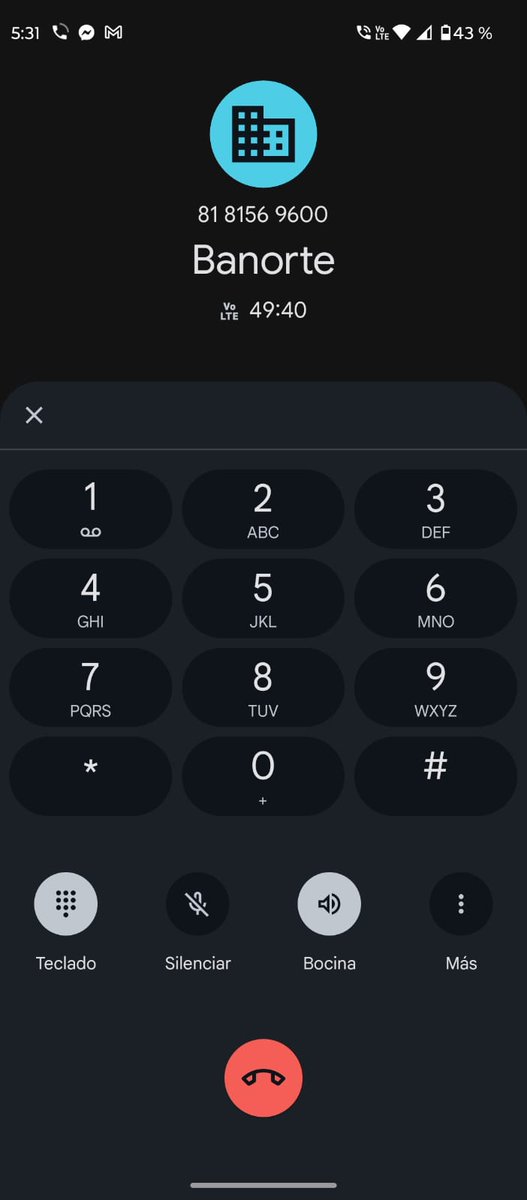 aaragon_guzman's tweet photo. @Banorte_mx Ya tengo más de 50 minutos esperando para hacer la cancelación de una tarjeta de credito ¿Por que tanto tiempo? https://t.co/pVJuV9EfAG