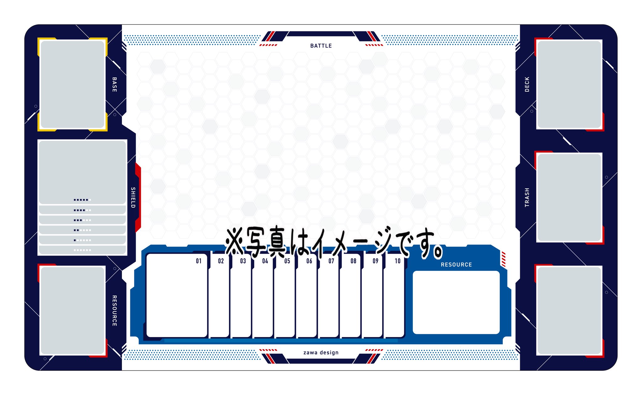 s*t様 ガンダムカードゲーム　プレイマット　公式品　海外先行販売　新品未開封 オフィシャルグッズセット01 FIRST COMBAT | GUNDAM CARD GAME