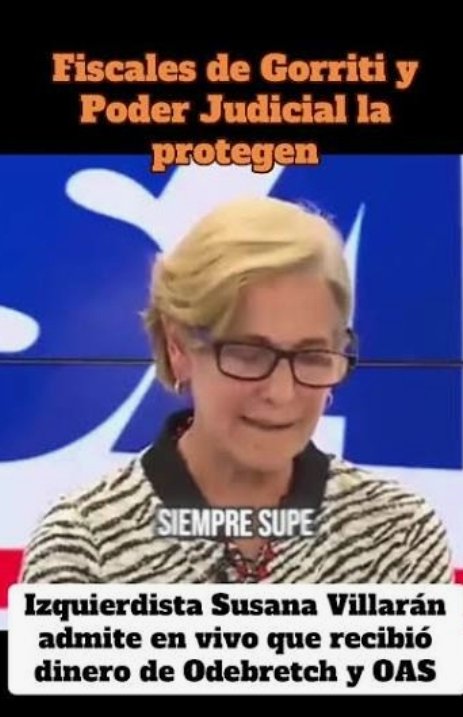 🇵🇪🇵🇪
Señores Jueces:
Ahora sigue la maldita Susana Villarán.
Devuélvanle al pueblo peruano la esperanza de la justicia: metan presa a esa corrupta el primer día del juicio que se realizará el próximo mes.
<a href="/Poder_Judicial_/">Poder Judicial Perú</a> 
<a href="/congresoperu/">Congreso del Perú 🇵🇪</a>