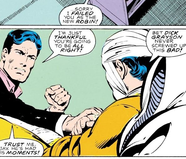 "Bruce never cared about Jason"
Dude, that man just wanted to see his son be okay