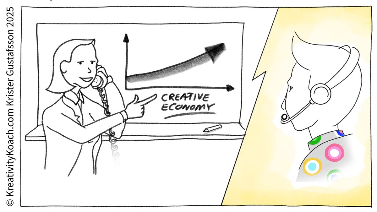KreativityKoach's tweet photo. Could the steady rise in the Creative Economy benefit all?
https://t.co/XG36dNWnPN

#CreativeEconomy #CoCreation #WorkingTogether #BuildWithUsers #ResourcefulCreativity 
#CustomerCollaboration #DesignThinking #UnlockPotential #CollectiveImpact #TransformationalConversations https://t.co/TTA5l3qhPZ