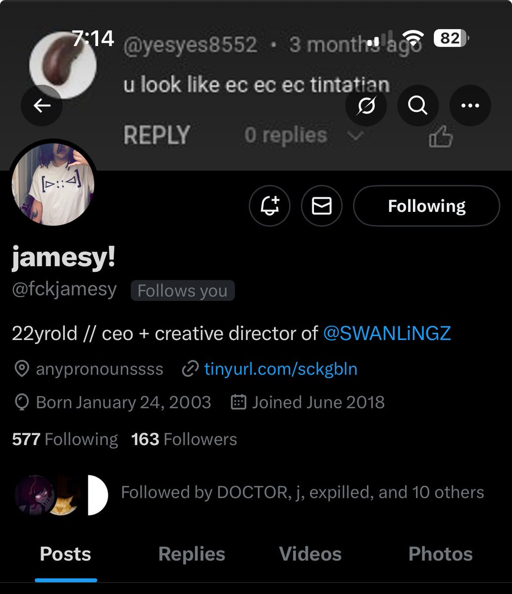 fuckjamesy's tweet photo. oh by the way i somehow got my old account back. #chillin #grillin #villain

shoot him a follow @fckjamesy 🫡 https://t.co/uiE508OsA2