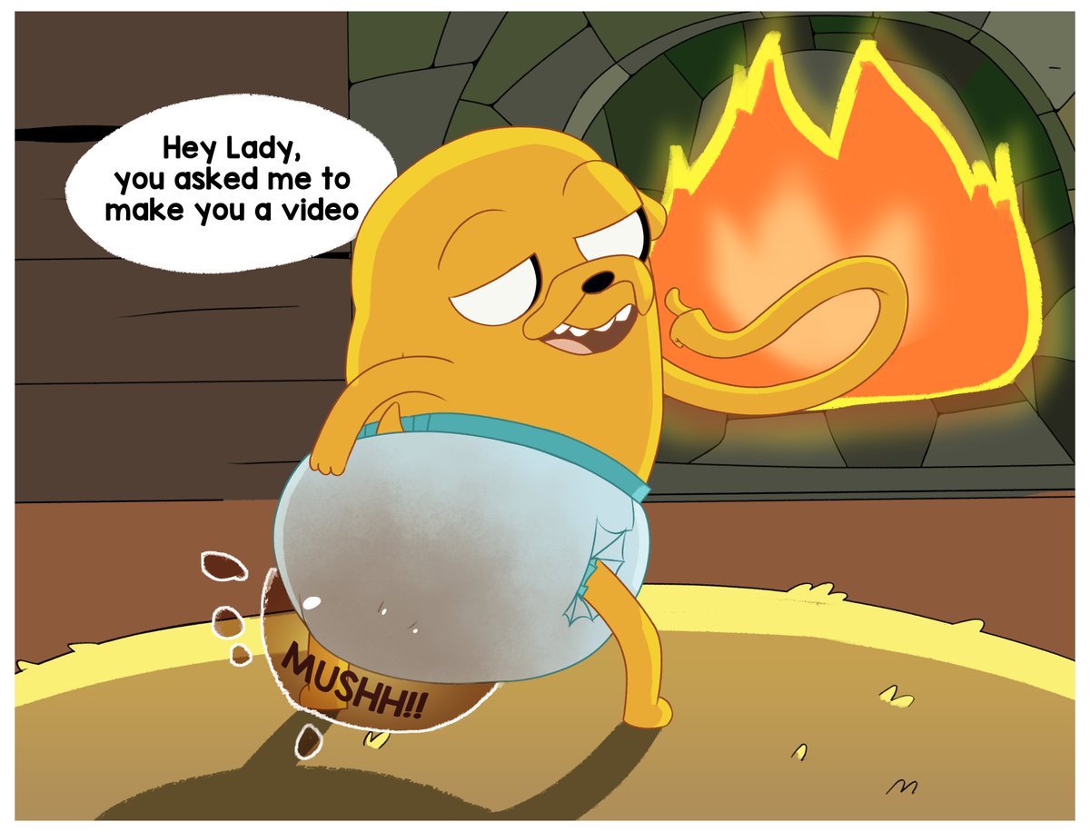 "Guess what i've been doing for you~"