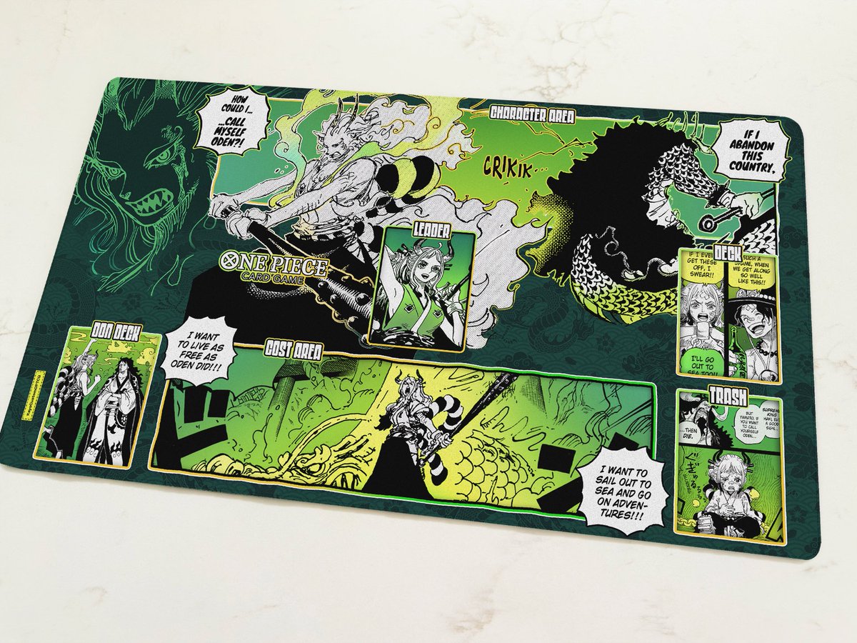 KayosGraphics's tweet image. My recent playmat designs 🥹