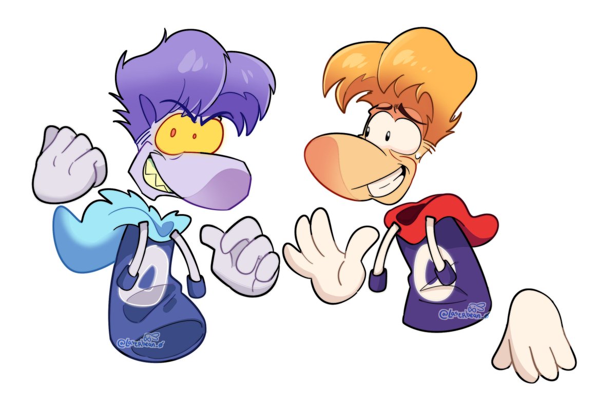 Raymesis is really fun to draw #Rayman